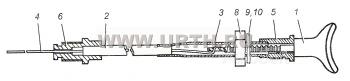 5320-1108120-99 Тяга ручного управления подачей топлива